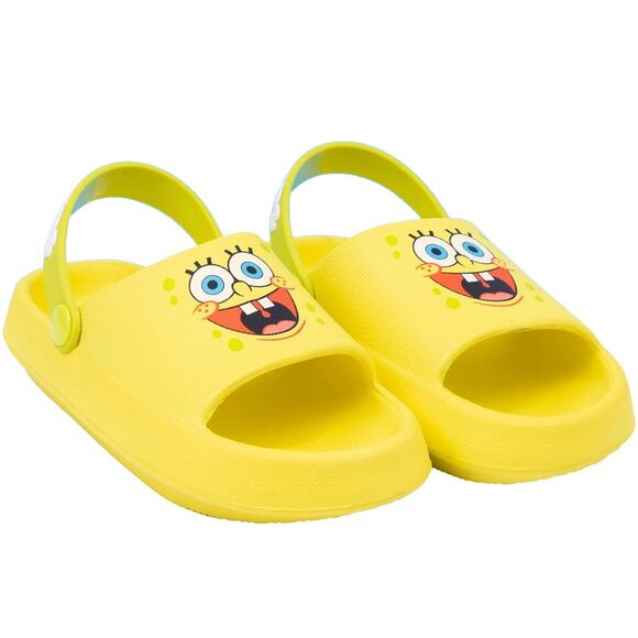 SpongeBob SquarePants Childrens/Kids Character Sliders / Yellow - Picture 1 of 3
